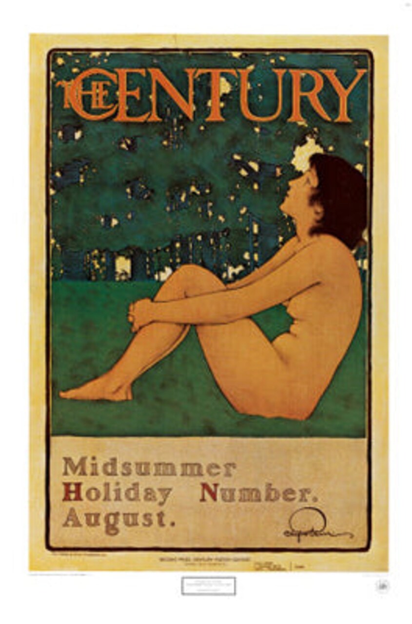 The Century Poster by Maxfield Parrish Wall Art Décor 35 x 23 1/8 Art Print